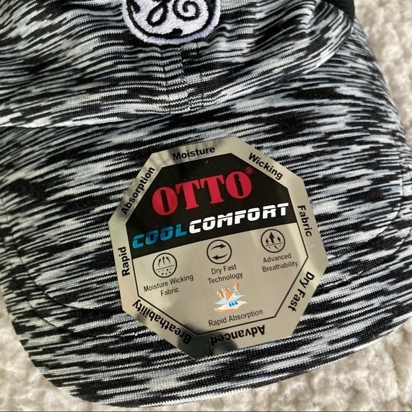 NEW Otto Lightweight Adjustable Athletic Golf Running Performance Black Hat - Picture 3 of 8